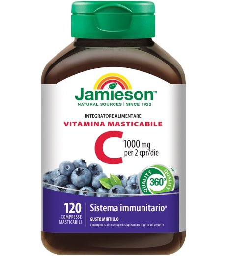 JAMIESON VIT C 1000 MIR 120CPR