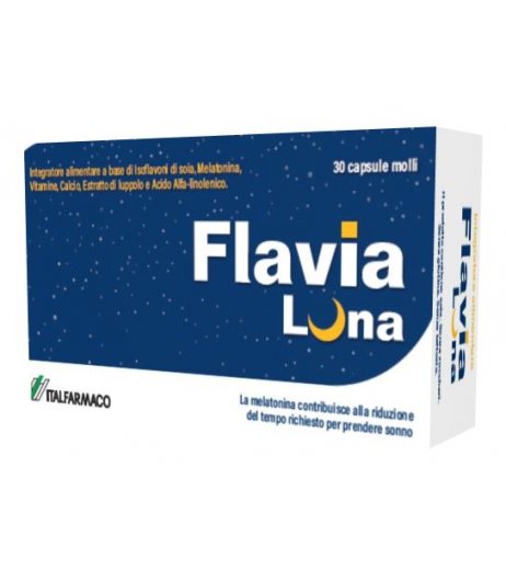 Flavia Luna integratore alimentare per la menopausa 30 Capsule Molli di Italfarmaco