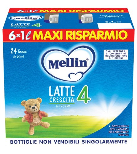 MELLIN 4 LATTE 6X1000ML