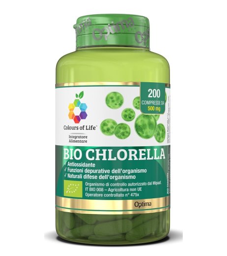 Bio Chlorella 200 Cpr Colours