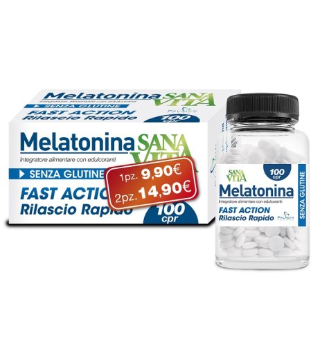 SANAVITA MELATONINA 100CPR SANAVITA MELATONINA 100CPR