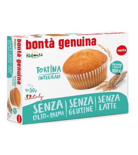 KEBONTA'Tortina Integrale 120g