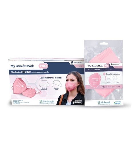 MY BENEFIT Mask FFP2 Rosa 1pz