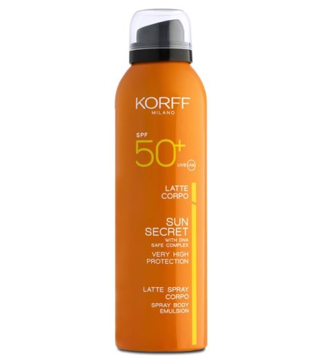 KORFF SUN LATTE SPRAY SPF50+ KORFF SUN LATTE SPRAY SPF50+