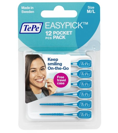 TEPE Easypick M/L Blu 12pz