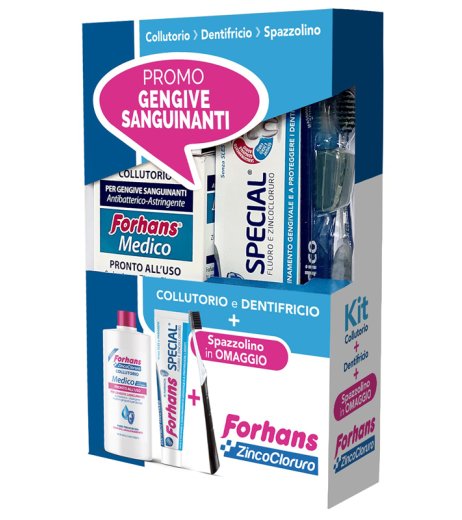 FORHANS KIT GENGIVE SANGUINANT
