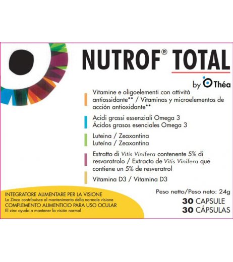 NUTROF TOTAL 30CPS