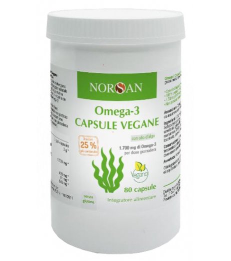 NORSAN OMEGA 3 VEGANO 80CPS (I6)