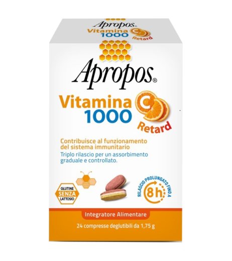 APROPOS VITAMINA C1000 24 Cpr