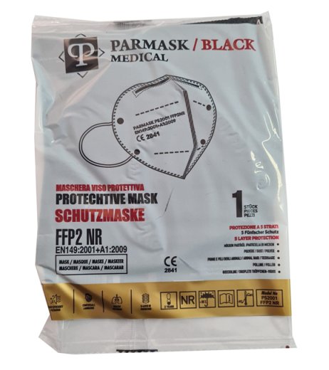 MASCHERINA FFP2 NERA PAR 10PZ MASCHERINA FFP2 NERA PAR 10PZ
