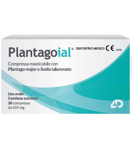 PLANTAGOIAL 30 Cpr 655mg PLANTAGOIAL 30 Cpr 655mg