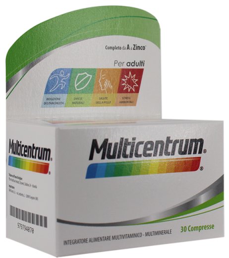MULTICENTRUM ADULTI 30CPR MULTICENTRUM ADULTI 30CPR