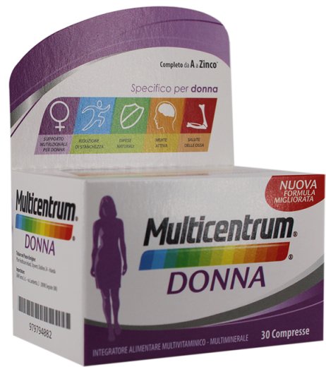 MULTICENTRUM DONNA 30CPR MULTICENTRUM DONNA 30CPR