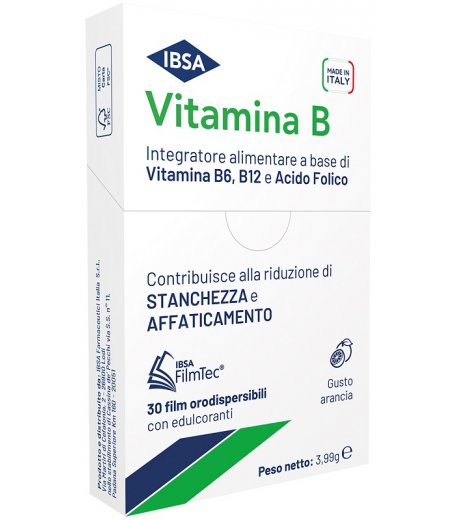 VITAMINA B 30 Film Orali IBSA