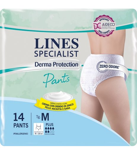 LINES SP DERM Pants Pl.M 14pz