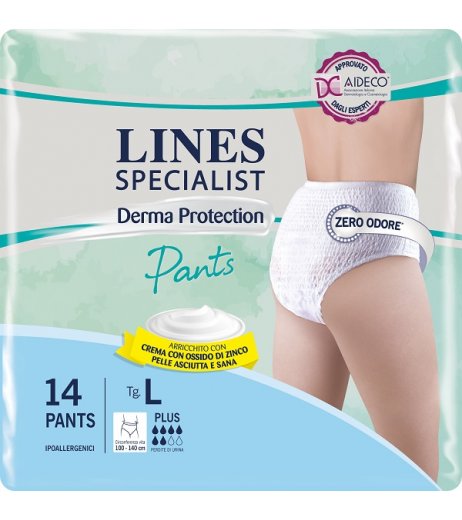 LINES SP DERM Pants Pl.L 14pz