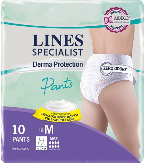 LINES SP DERM Pants Mx M 10pz