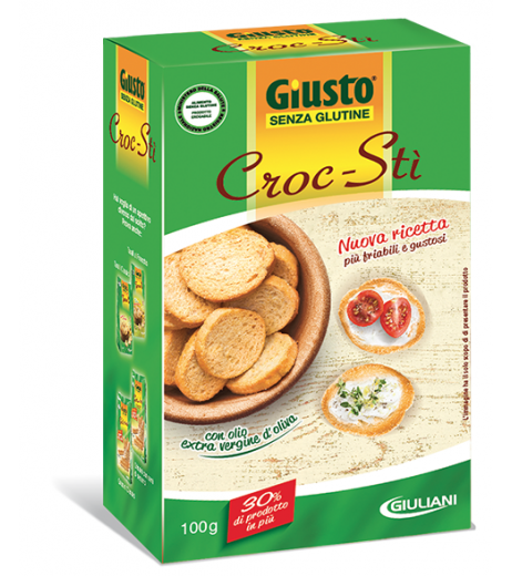 GIUSTO S/G Croc-Sti'100g