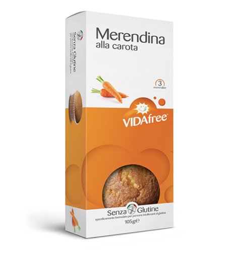 VIDAFREE Merendina Carota3x35g