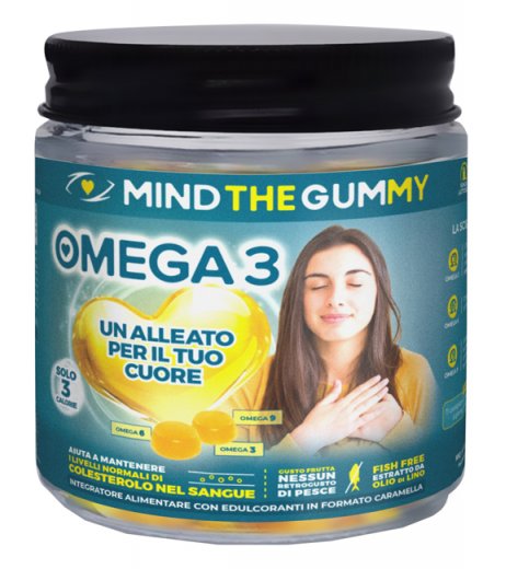 MIND THE GUMMY Omega3 30Past.