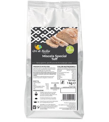 ORI DI SICILIA Mix Teff 1Kg