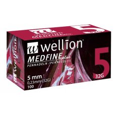 WELLION MEDFINE  5 32G 100pz