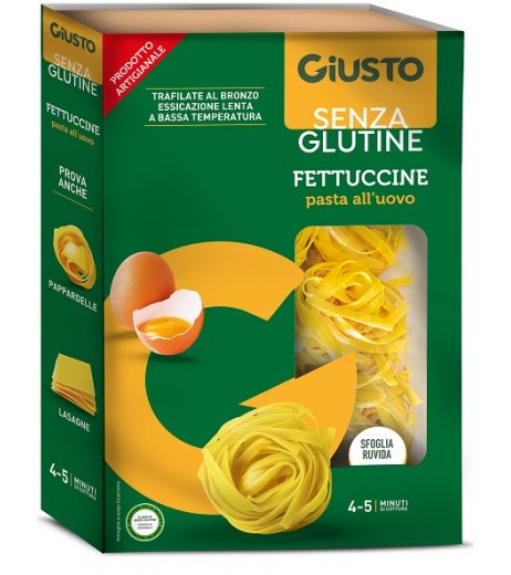 GIUSTO S/G Fett.Uovo 250g