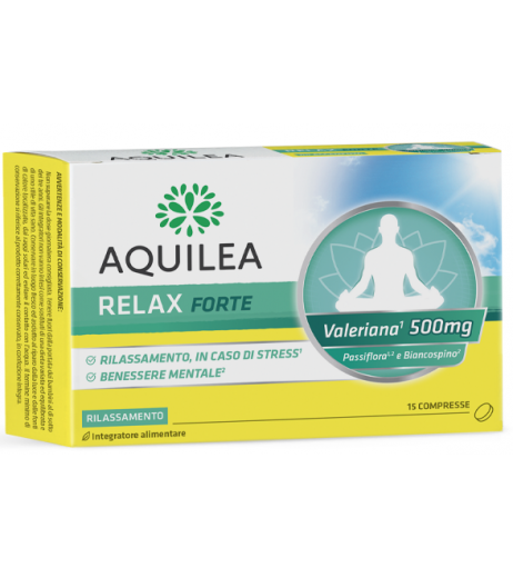 Aquilea Relax Forte 15 compresse con valeriana in offerta