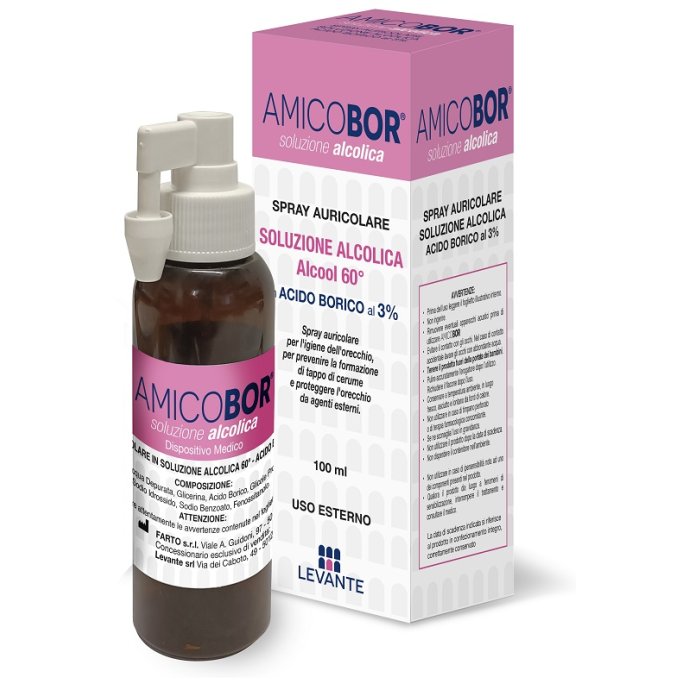 AMICOBOR Soluz.Alcolcica 100ml AMICOBOR Soluz.Alcolcica 100ml