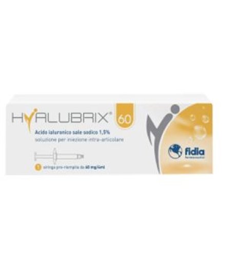 HYALUBRIX 1 Siringa 60mg/4ml