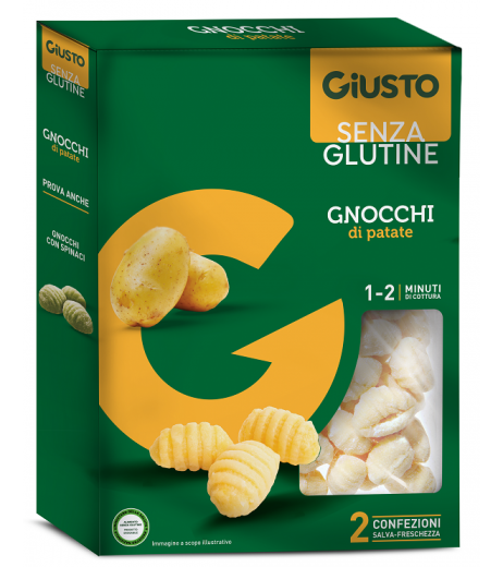 GIUSTO S/G Gnocchi 2x250g