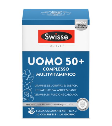 SWISSE MultiVit.Uomo*50+ 30Cpr SWISSE MultiVit.Uomo*50+ 30Cpr