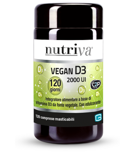 NUTRIVA VEGAN D3 120CPR