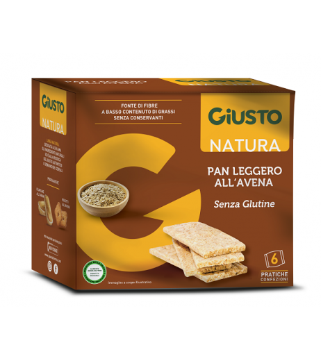 GIUSTO S/G PanLegg.Avena 6x25g