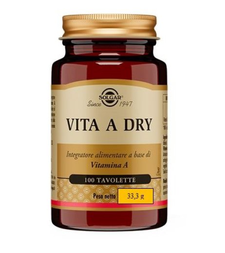 VITA A DRY 100 Tav.SOLGAR