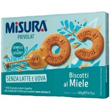 MISURA Bisc.Miele Privolat400g