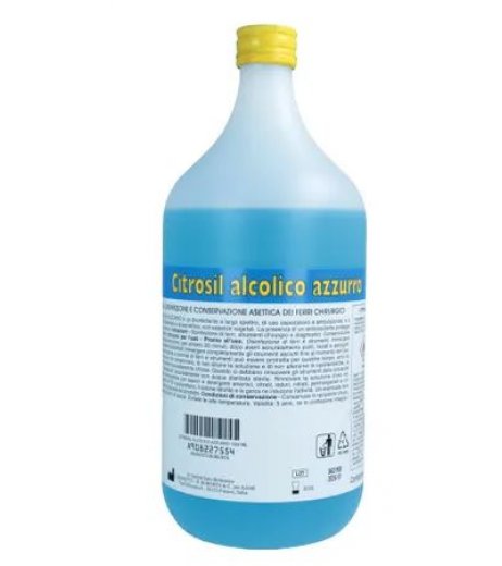 Citrosil disinfettante alcolico azzurro per disinfezione ferri chirurgici 1 litro in offerta