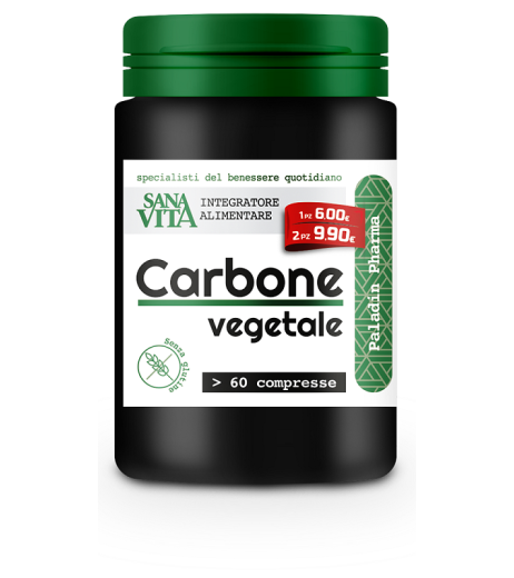 SANAVITA CARBONE VEGET 60CPR SANAVITA CARBONE VEGET 60CPR