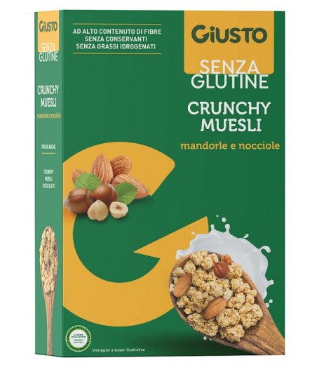 GIUSTO S/G Crunchy Mues/Av/Man