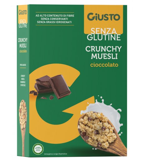 GIUSTO S/G Crunchy Mues Av/Cio