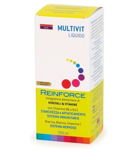REINFORCE MULTIVITAMINE 300ML REINFORCE MULTIVITAMINE 300ML