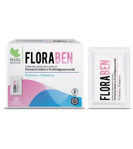 FLORABEN 10 Bust.Pediatrico