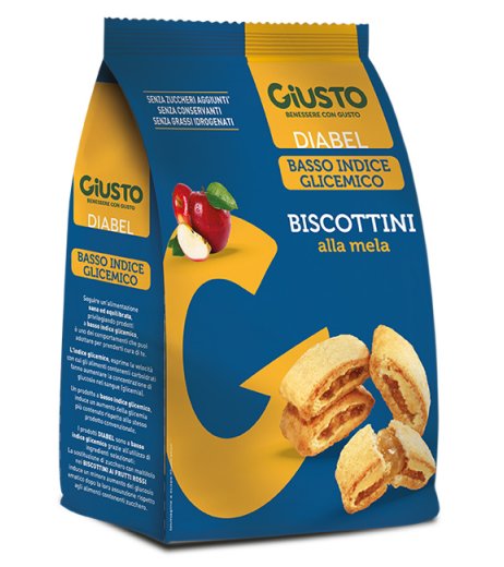 GIUSTO S/Z Bisc.Mela 250g