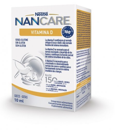 NANCARE VITAMINA D GOCCE 10ML