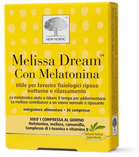 MELISSA DREAM MELATONINA 30CPR