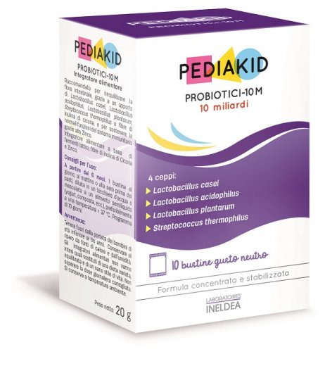 PEDIAKID PROBIOTICI 10M 10BUST