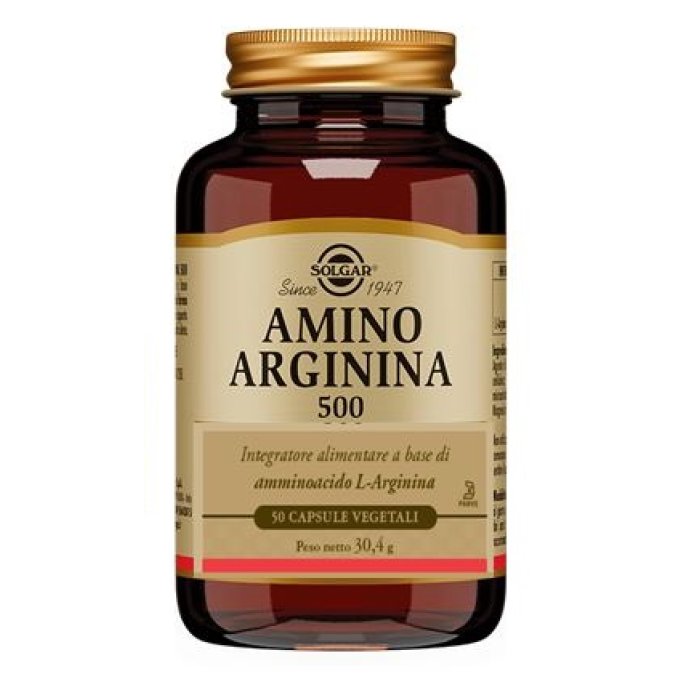 AMINO ARGININA 500 50CPS VEG AMINO ARGININA 500 50CPS VEG