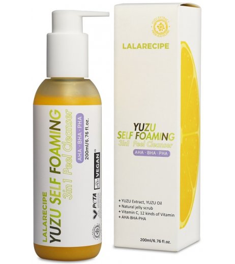 LALARECIPE YUZU SELF FOAM 3IN1