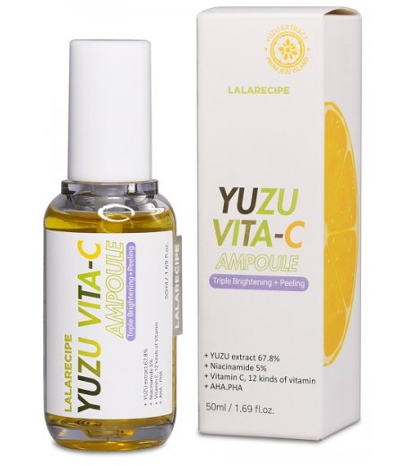 LALARECIPE YUZU VITA C AMPOULE