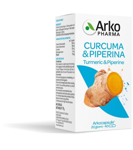 ARKOCPS CURCUMA+PIPERINA 40CPS ARKOCPS CURCUMA+PIPERINA 40CPS